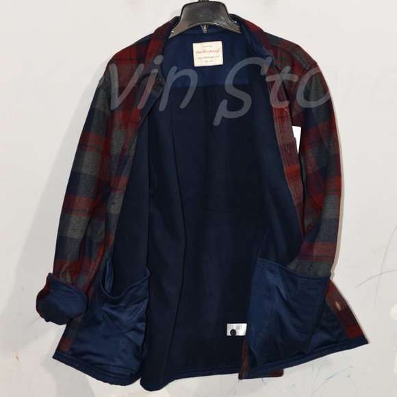 Weatherproof Vintage Men’s Fleece Shirt Jacket - Picture 4 of 5